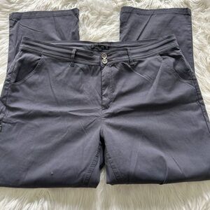 Prana Gray hiking pants can be convertible size 20W